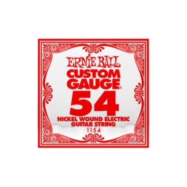 PACK 6 UNIDADES CUERDA SUELTA GUITARRA ELECTRICA CALIBRE 054