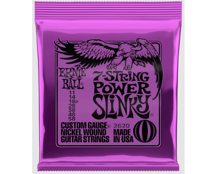 ERNIE BALL 2620 NICKL 7 POWER SLKY