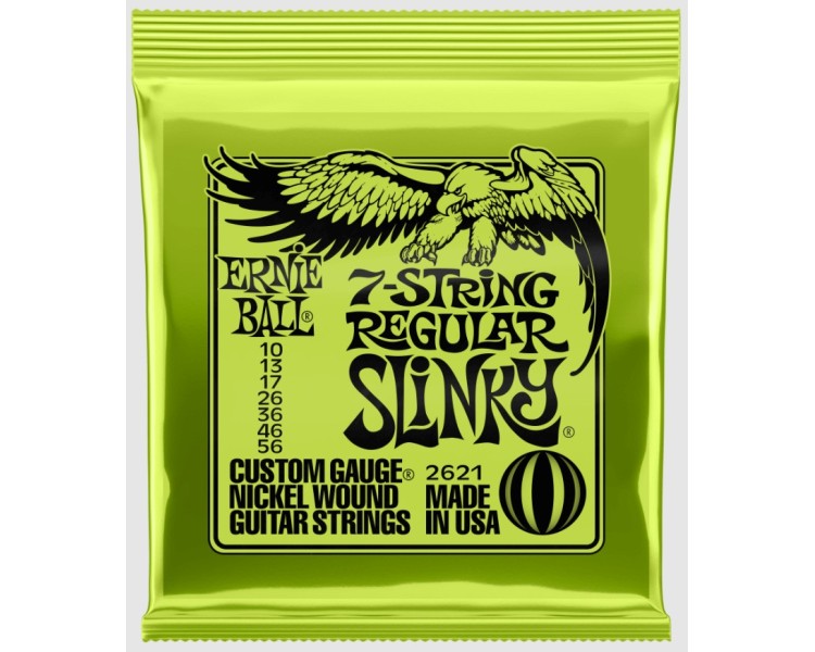 ERNIE BALL 2621 NICKL 7 REG SLINKY