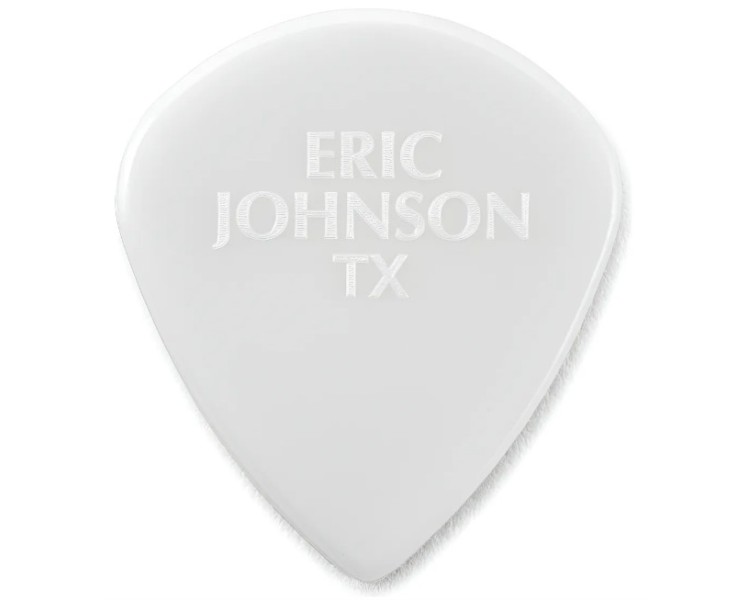 JIM DUNLOP 407P138EJ ERIC JOHNSON CUSTOM NYLON JAZZ III PICK-6 UNIDADES