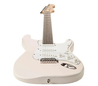 CREEP CST-15 PNK PACK GUITARRA ELECTRICA SHELL PINK STRATO AMP 15W