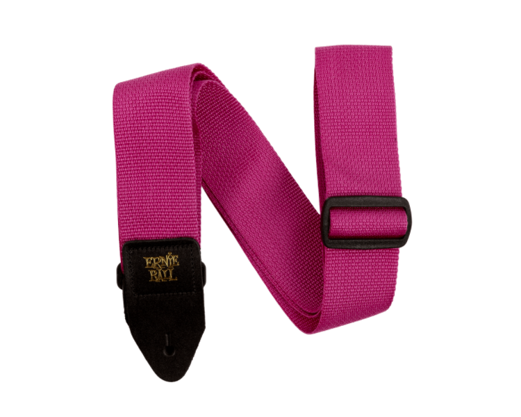 ERNIE BALL 5355 CORREA PARA GUITARRA/BAJO POLYPRO - FRAMBUESA