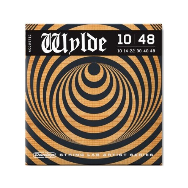 JIM DUNLOP ZWAP1048 ZAKK WYLDE LAB ACOUSTIC GUITAR STRINGS 10-48