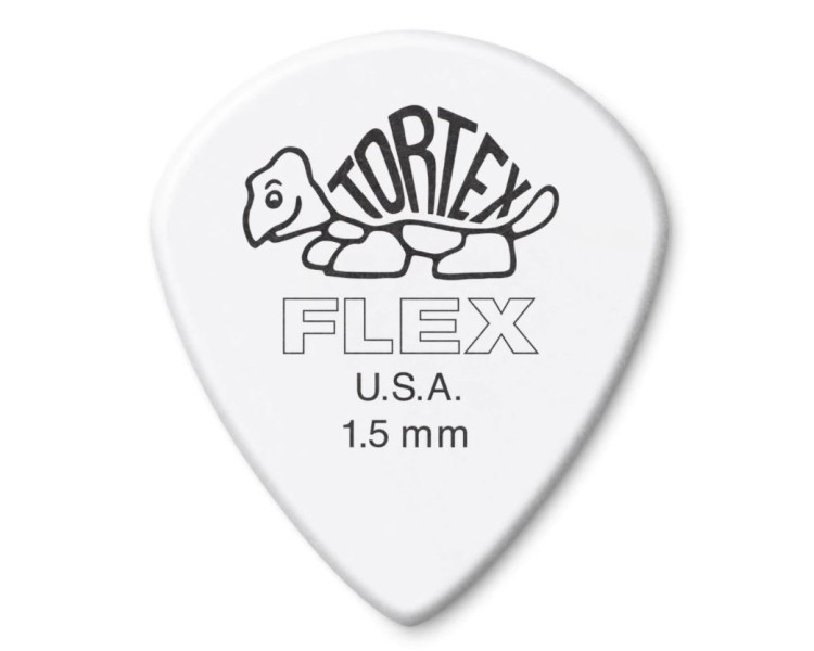 468P1.50 JIM DUNLOP TORTEX FLEX? JAZZ III 1.50 PLYPK x12