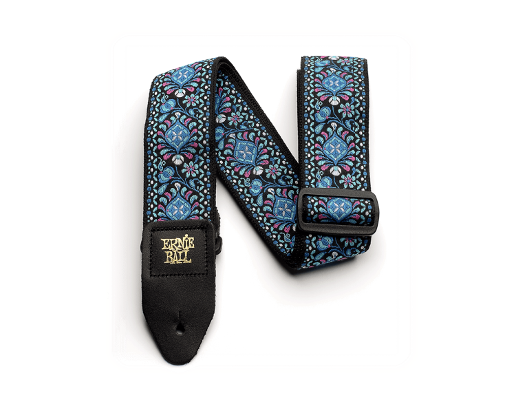 ERNIE BALL 4097 INDIGO ORCHID JACQUARD STRAP