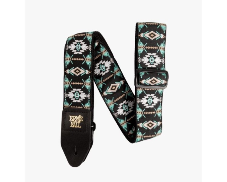 ERNIE BALL 5325 Southwestern Turquoise Jacquard Strap