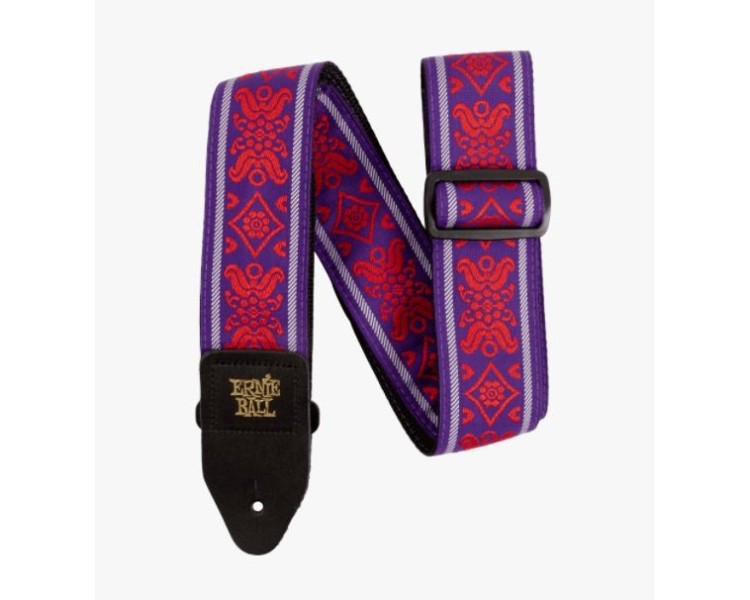 ERNIE BALL 5330 Royal Flush Red Jacquard Strap