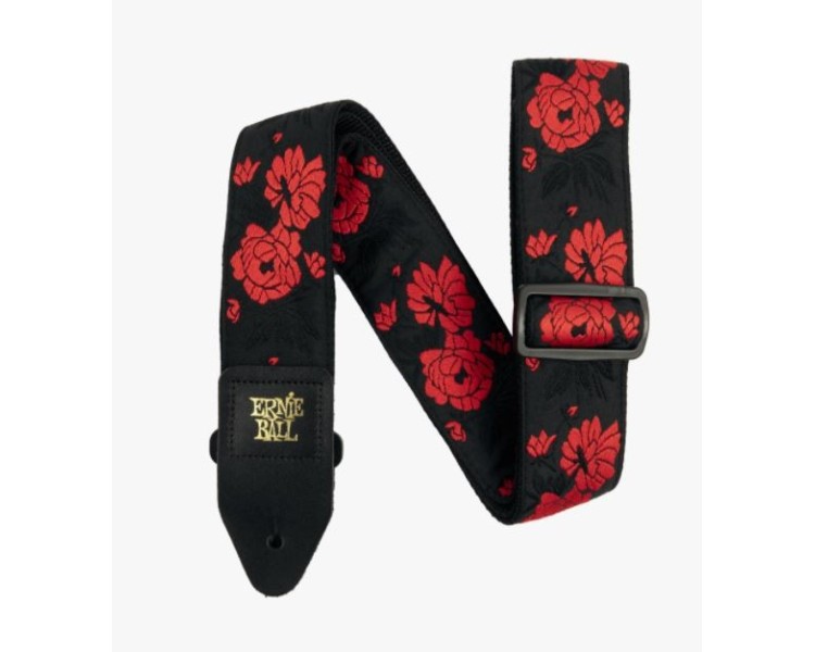 ERNIE BALL 5335 Tango Rose Jacquard Strap