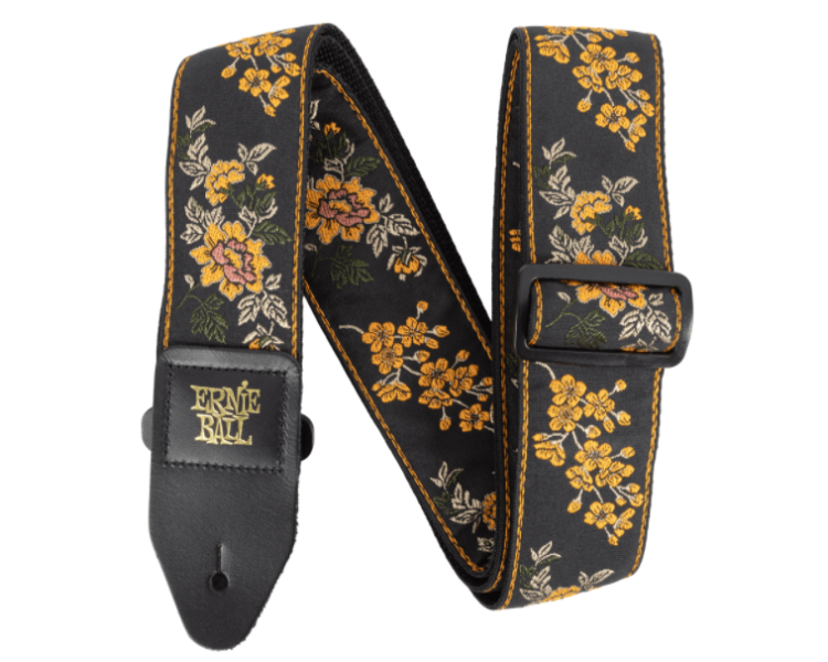 ERNIE BALL 5363 CORREA PARA GUITARRA/BAJO EN JACQUARD CLÃSICO - TANGERINE BLOSSOM