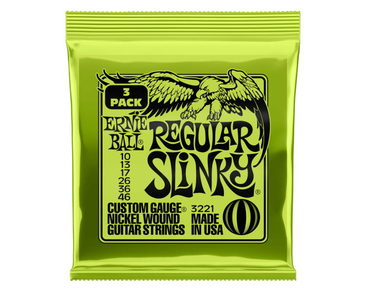 ERNIE BALL 3221 REG. SLINKY 3 SET