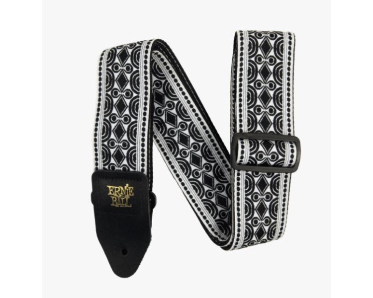 ERNIE BALL 5319 Beatnik Black Jacquard Strap