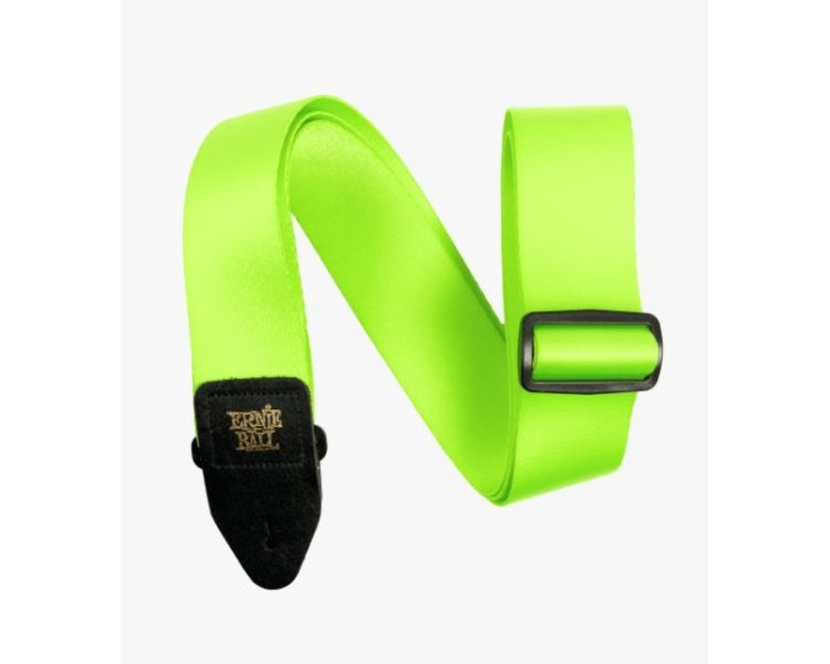ERNIE BALL P05320 PREMIUM GUITAR STRAP NEON GREEN