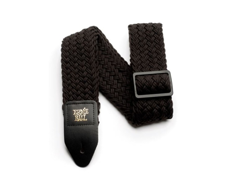 ERNIE BALL P04148 Raven Black Polyspun Strap