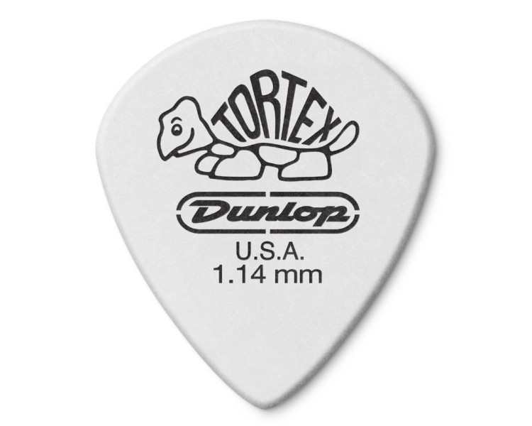 JIM DUNLOP 478P114 TORTEX WHT JZ3-12/BG