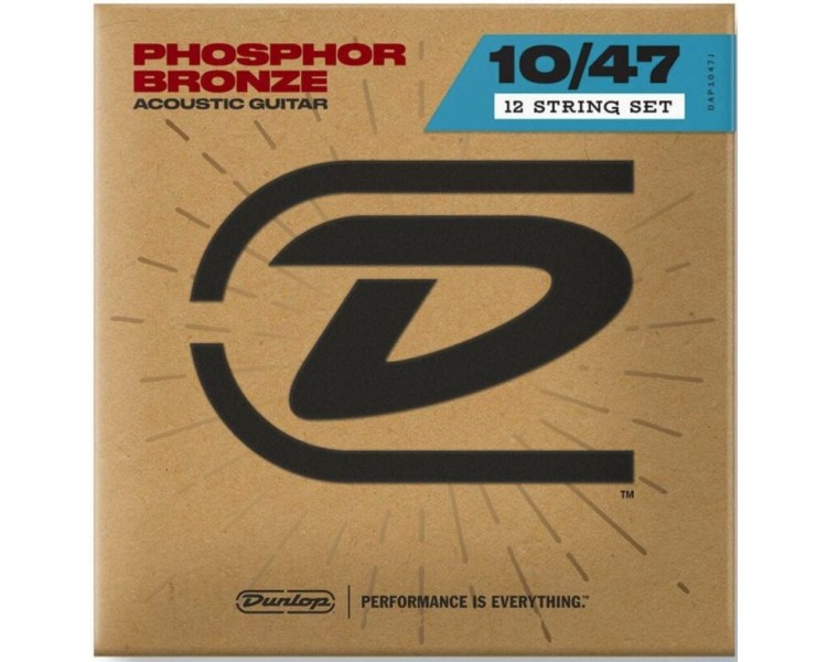 DAP1047J JIM DUNLOP AG-PHB LIGHT 10/47 12-SET