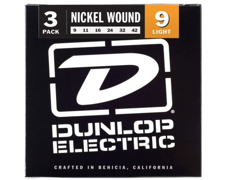 JIM DUNLOP 3PDEN0942 EG-NKL 09/42- 3 PACK
