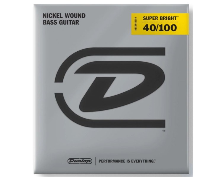 DBSBN40100 JIM DUNLOP BASS-NKL SBLT-4/SET 40/100