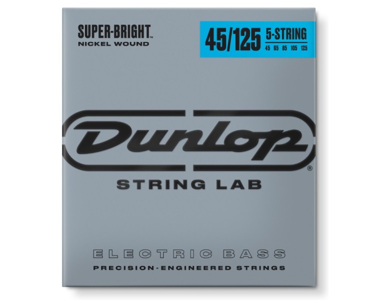 DBSBN45125 JIM DUNLOP BASS-NKL SBMD-5/SET