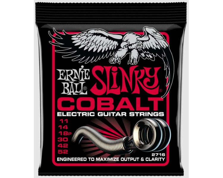 ERNIE BALL 2716 BURLY SLINKY COBALT 11-14-18p-30-42-52