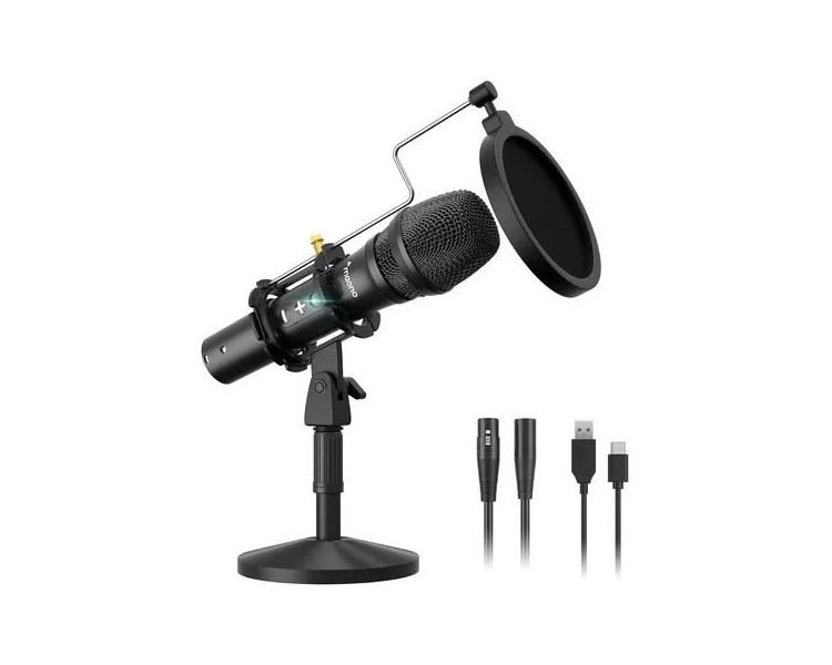 MAONO AU-HD300T MICROFONO DE MESA C/SOPORTE