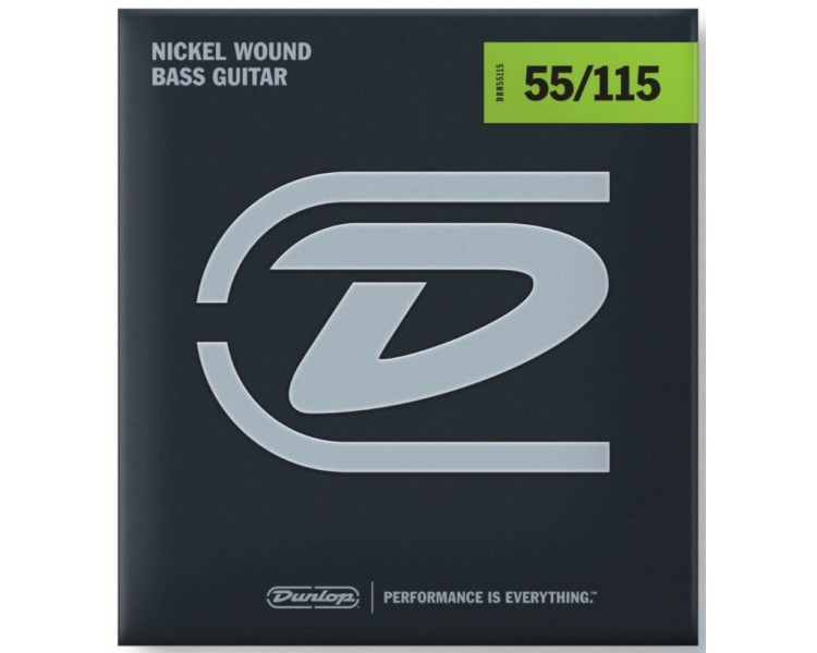 DBN55115 JIM DUNLOP BASS-NKL EX HVY-4/SET 55/115
