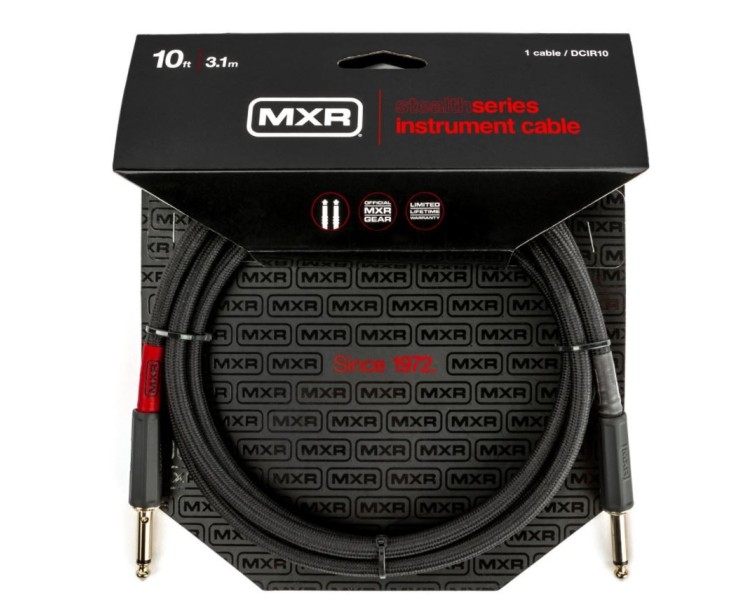 MXR DCIR10 MXR STEALTH SILENT PLUG AWG OXYGEN FREE 10FT