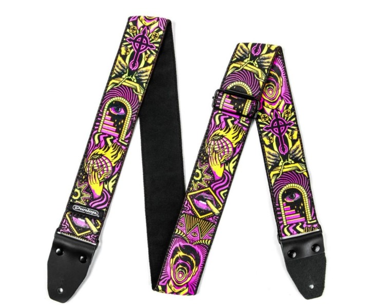 JIM DUNLOP ILD03 I LOVE DUST HEADSPACE ORANGE, STRAP