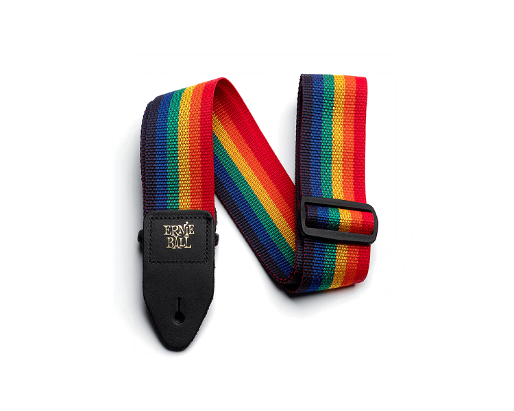 ERNIE BALL 4044 POLYPRO STRAP RNBW