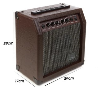 CREEP SO-CRE-A15 AMPLIFICADOR DE GUITARRA ELECTROACUSTICA 15 WATT CHORUS Y EQ