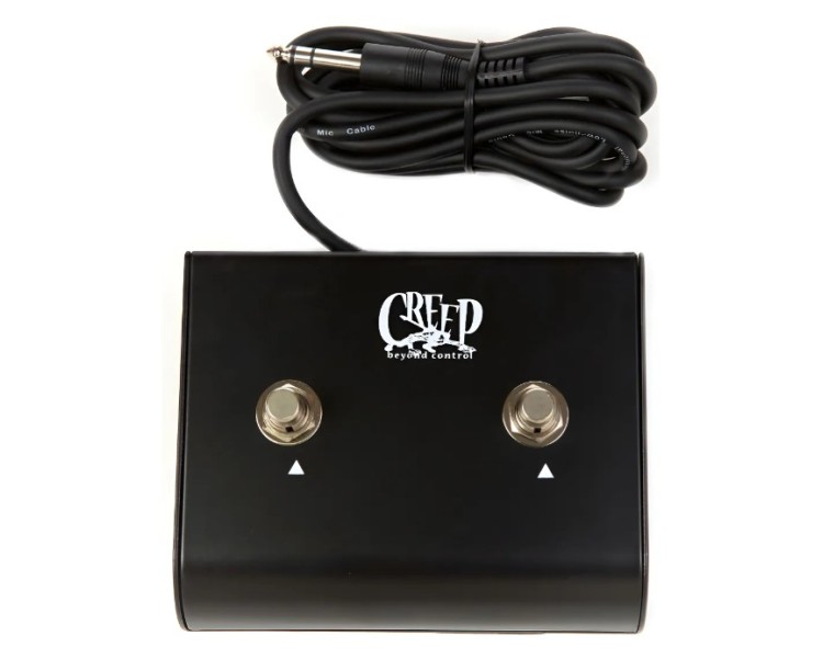 CREEP FS024 DUAL FOOTSWITCH WITH STEREO PLUG