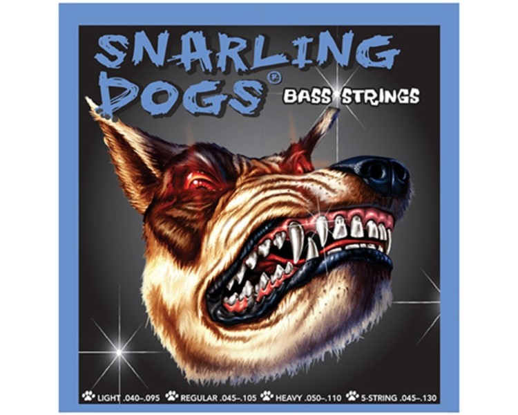 D`ANDREA CUERDA BAJO ELECTRICO 040 - 095SNARLING DOGS LIGHT