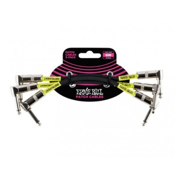 ERNIE BALL 6450 FLEX PATCH CABLE 60 CM - PURPLE - SINGLE