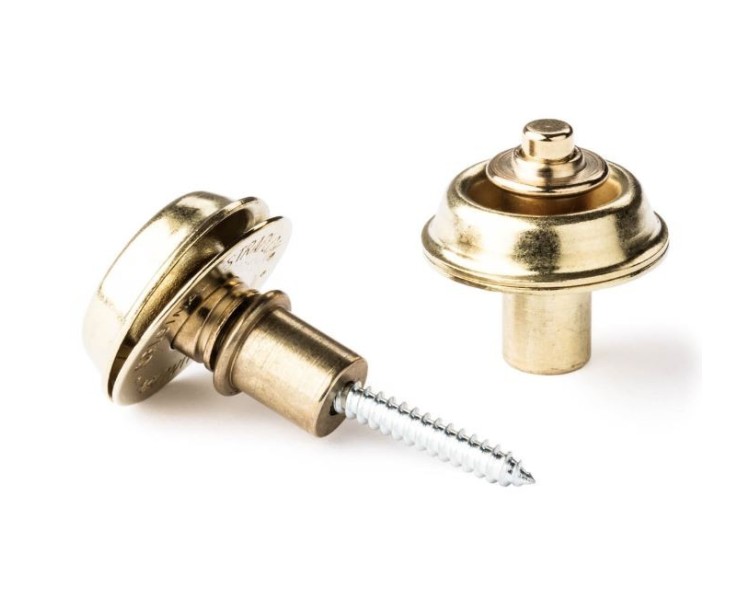 SLS-1402 BR  JIM DUNLOP TRABACORREA FLUSH-SET BRASS