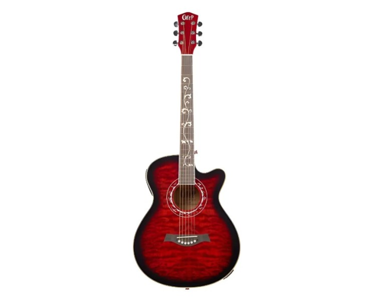 GUITARRA ELECTROACUSTICA CREEP MF150CE RD