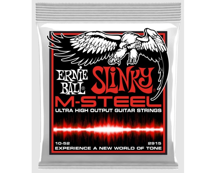 ERNIE BALL 2915 M-STEEL SLINKY SKN TOP/HVY BOTTOM