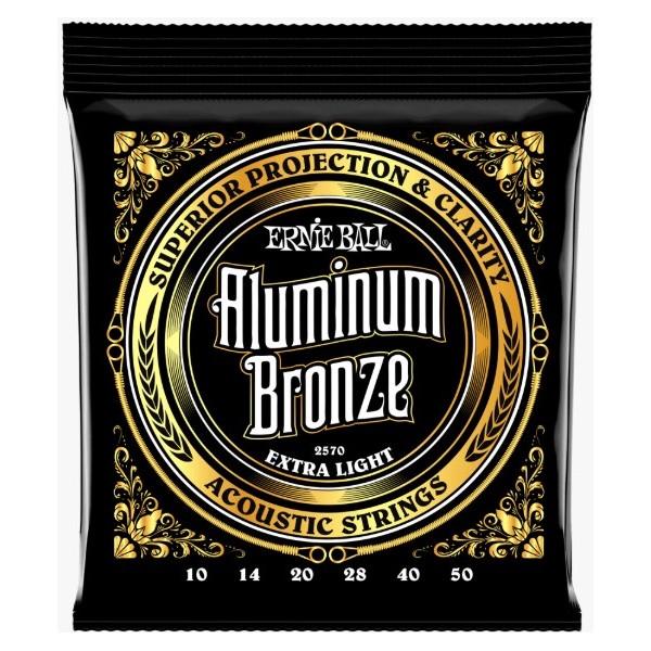 ERNIE BALL 2570 ACUSTIC ALUMINUM  0.10-0.50