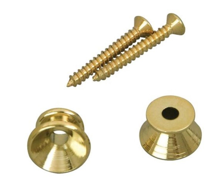 D`ANDREA BOTONES P/CORREA DORADO - 24 UN