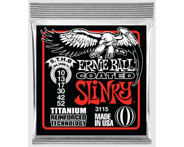 ERNIE BALL 3115 COATED SKN-T HVY-B